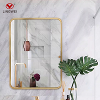 Miroir de salle de bain moderne HD de haute qualité avec caméra espionne invisible intégrée sous l'évier