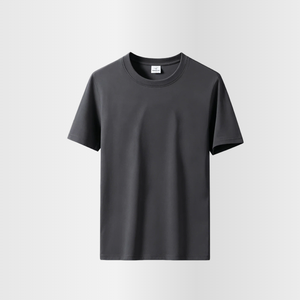 T-shirt décontracté à manches courtes en jersey 100 % polyester personnalisé OEM pour <span class=keywords><strong>homme</strong></span>, fin, séchage rapide, <span class=keywords><strong>grande</strong></span> <span class=keywords><strong>taille</strong></span>, col rond, idéal pour l'été - Product Image 1