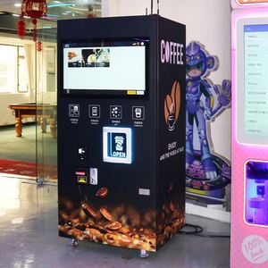 เครื่องจำหน่ายกาแฟอัตโนมัติอัจฉริยะพร้อมแขนกลหุ่นยนต์ชงกาแฟแบบไร้คนขับสำหรับร้านกาแฟบริการตนเอง - Product Image 3