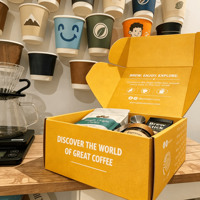 Boîtes d'emballage pour capsules d'espresso, boîtes d'expédition en carton ondulé, boîte pliable en carton ondulé E Flute, emballage personnalisé