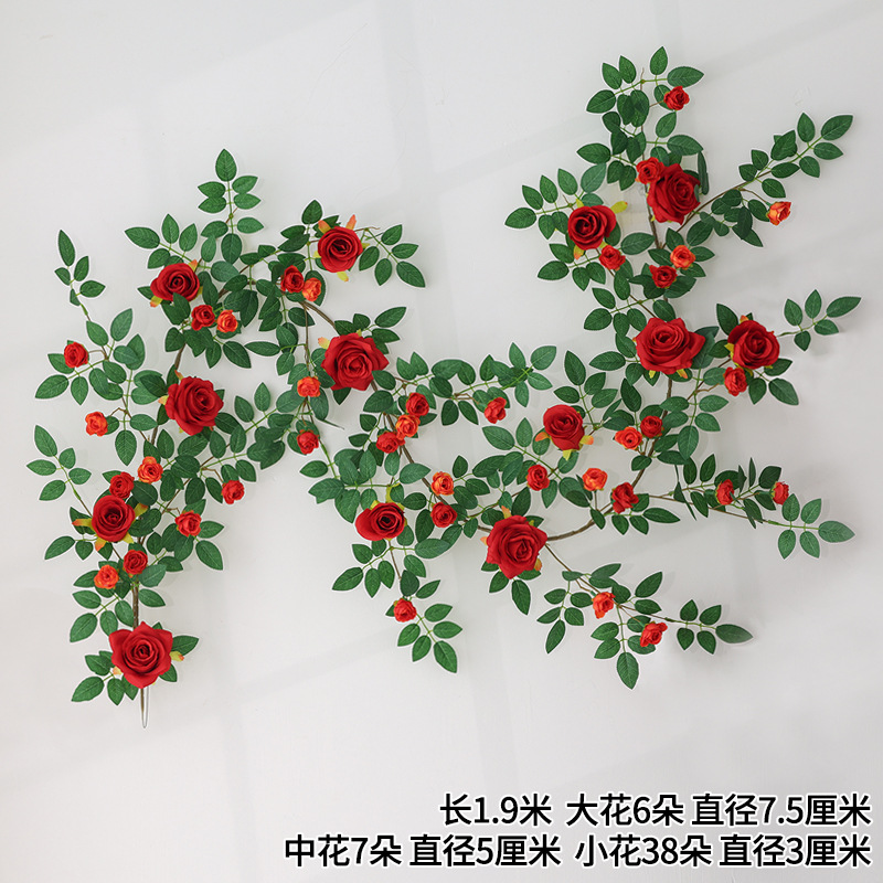 rose vine upgraded red