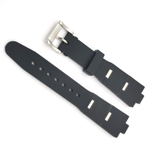 Bracelet de montre en silicone Aosman <span class=keywords><strong>Brother</strong></span> Bao 24mm 22mm à bouche convexe 8mm pour Baoge DP42C14SVDGMT avec boucle ardillon et fermoir en caoutchouc - Product Image 3