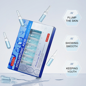 SADOER OEM ODM Nuevo Sérum en Ampollas de Ácido Hialurónico Hidratante Profundo de 2ml*7, Repara la Piel Dañada, Portátil - Product Image 1