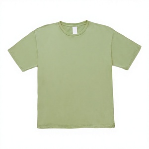 เสื้อยืดโอเวอร์ไซส์ผ้าฝ้าย 100% ล้างสีแบบแอซิดวอช เป็นมิตรกับสิ่งแวดล้อม สตรีทแวร์ฮิปฮอป สไตล์สโตนวอช ผลิตในปากีสถาน กำลังเป็นที่นิยมอย่างมาก ขายส่ง - Product Image 1