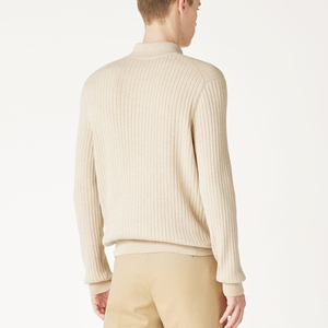 Maglione a maniche lunghe in <span class=keywords><strong>cotone</strong></span> di alta qualità con logo personalizzato, pullover in maglia di cashmere e lana da golf, <span class=keywords><strong>polo</strong></span> da <span class=keywords><strong>uomo</strong></span>. - Product Image 2