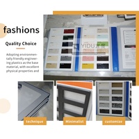 Présentoir de haute qualité pour échantillons de pierre, livre d'échantillons de quartz, support de présentation durable et imperméable pour carreaux de céramique