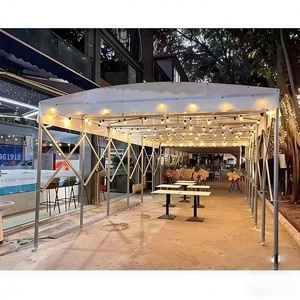 Toldo Retráctil Móvil, Carpa Plegable de PVC, Cobertizo de PVC para Garaje o Cochera, Fabricante Líder - Product Image 6