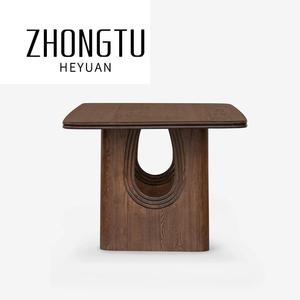 Hiện đại cổ điển Mộc mạc tối giản gỗ sồi rắn bàn ăn đồ nội thất phòng ăn hình chữ nhật bàn đặt 6 8 Ghế bàn ăn - Product Image 6