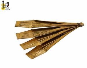 Tradition chinoise Kou Xiang harpe instruments de musique jouet harpe juive bouche facile à jouer 4 laiton bois son percussion musique du monde - Product Image 3