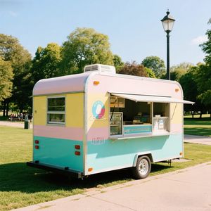 Remolque de Comida Rápida 2025, Carrito Móvil para Calle, Cocina al Aire Libre con Equipo de Cocina en Venta - Product Image 6