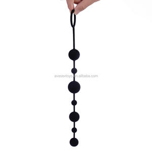 Perles anales en silicone, long plug anal, perles anales, produits sexuels, jouet sexuel - Product Image 3