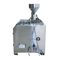 Machine automatique de remplissage et de scellage de liquides et de pâtes pour sachets préformés, idéale pour les sachets à fermeture éclair (zip) de ketchup et de sauce chili