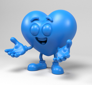 Trang trí polyresin tùy chỉnh figurine vui răng <span class=keywords><strong>3D</strong></span> mô hình - Product Image 1