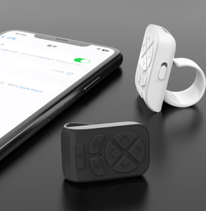 Télécommande Bluetooth portable à 7 touches pour selfies, vidéos, diffusions en direct, médias sociaux, tourne-page élégant pour photos - Product Image 3