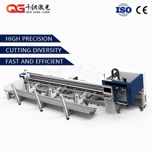 เครื่องตัดท่อไฟเบอร์เลเซอร์แบบแขวนด้านข้างอัตโนมัติเต็มรูปแบบ รุ่น G120C พร้อมระบบควบคุม Cypcut รองรับ AI ได้รับการรับรองมาตรฐาน CE สำหรับประเทศจอร์แดน - Product Image 3