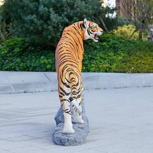 Statua in Resina di <span class=keywords><strong>Tigre</strong></span> a Grandezza Naturale AISY per Esterni, Scultura di Personaggio TV e Cinematografico, Decorazione per Parchi e Zoo - Product Image 6
