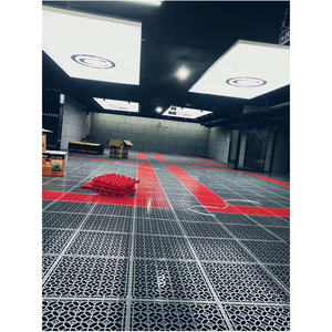 Piso Plastico Del Taller Del Garaje De <span class=keywords><strong>La</strong></span> Prenda Impermeable Durable Amistosa De Eco 3D Que Entrelaza - Product Image 3