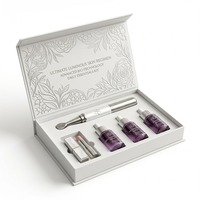 Boîte à ampoules en carton rigide personnalisée 3ml 10ml, emballage de sérum pour soins de la peau, boîte de rangement et de présentation de haute qualité pour cosmétiques