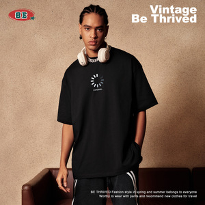Essere abbigliamento uomo 2025 primavera ed estate B casa manica corta di alta qualità uomo europeo e americano Street Fashion Brand Youth - Product Image 4