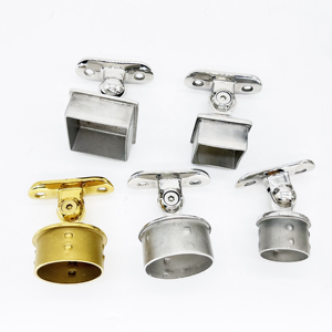 Accessori per Corrimano in Acciaio Inox dal Design Moderno, Ringhiera con Staffa Superiore Mobile - Product Image 2