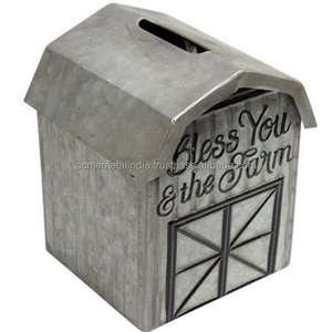 Atractivo servilletero en metal galvanizado con acabado Gris de primera calidad, perfecto para vajilla de interior y exterior - Product Image 2