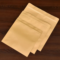 Bolsa Premium de Mylar con Cierre Zipper y Ventana Transparente, Impresión Personalizada, para Anacardos y Almendras, Venta Directa de Fábrica