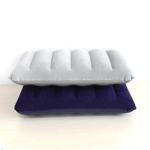 Logo Kustom Buatan Persegi Panjang Bantal Perjalanan Tiup untuk Tubuh dan Leher - Product Image 2