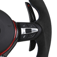 Volant en fibre de carbone semi-LED pour BMW F01 F02 F10 F20 F22 F30 F32 M3 F80 M4 F82 M2 F87