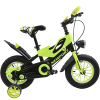 Vélo à une vitesse SY 16 pouces avec pneus noirs, cadre en acier durable, style montagne urbain pour garçons, vélo pour enfants