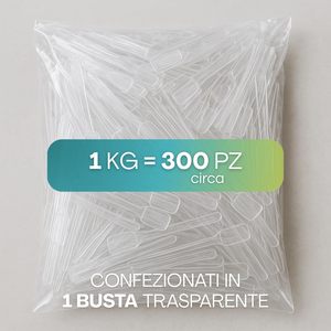 Cucchiaio compostabile trasparente per gelato da 10 cm, cucchiaio monouso per servire il gelato - Product Image 3