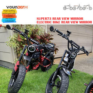 Rétroviseurs latéraux d'extrémité de barre de 22MM 7/8 pouces pour vélo électrique motos Scooter Super 73 <span class=keywords><strong>S2</strong></span> RX ZX Z MIAMI - Product Image 5