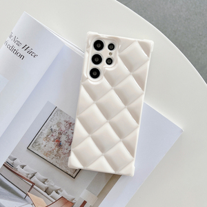 Ins Fresh Candy Color Grid Down Jackets Design 3D the Puffer Cover para Samsung Galaxy S22 <span class=keywords><strong>Funda</strong></span> ultra a prueba de golpes para <span class=keywords><strong>S21</strong></span> <span class=keywords><strong>Plus</strong></span> - Product Image 3