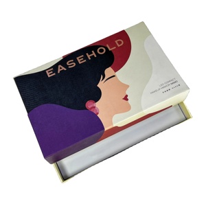 Boîte-cadeau miroir cosmétique de couverture ciel et terre au design personnalisé en gros petit emballage en papier pour cosmétiques et petits cadeaux - Product Image 6