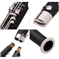 Professional C Key Bassoon Woodwind Instrument Synthetic Wood Body Cupronickel Silver-plated & Nickel-Plated Keys
