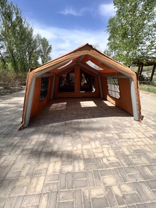 <span class=keywords><strong>9</strong></span>+<span class=keywords><strong>9</strong></span>.5 ㎡   Carpa Inflable para Acampar al Aire Libre, Carpa Resistente a la Intemperie con Gran Espacio para Pasar la Noche - Product Image 2