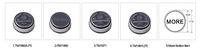 IButton de Acero Inoxidable con ROM de 64 bits Grabado con Láser de Fábrica, DS1990A-F5, para Sistemas de Control de Acceso y Patrullaje