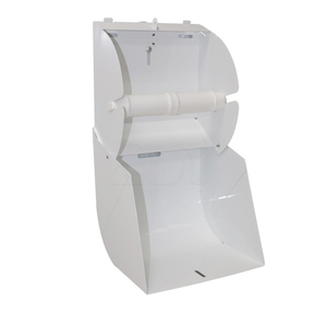 Distributeur <span class=keywords><strong>de</strong></span> rouleaux <span class=keywords><strong>jumbo</strong></span> à coupe automatique pour <span class=keywords><strong>salle</strong></span> <span class=keywords><strong>de</strong></span> <span class=keywords><strong>bain</strong></span> toilette pulvérisation <span class=keywords><strong>de</strong></span> tôle fabrication non automatique <span class=keywords><strong>porte</strong></span>-serviettes en papier et <span class=keywords><strong>porte</strong></span>-mouchoirs en papier - Product Image 5