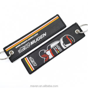 ป้ายกุญแจกระเป๋าเดินทางแบบพกพาพวงกุญแจผ้า Jdm Mugen Power <span class=keywords><strong>Asimo</strong></span> ADVAN ดีไซน์200 - Product Image 1