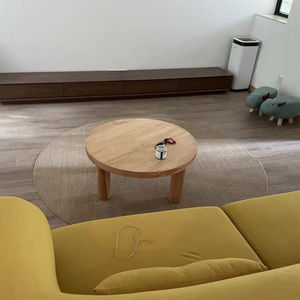 <span class=keywords><strong>Tavolino</strong></span> da Caffè in <span class=keywords><strong>Legno</strong></span> Massello Nordico, Moderno e Semplice, Design Retrò, <span class=keywords><strong>Tavolino</strong></span> da Tè Rotondo per Soggiorno - Product Image 6