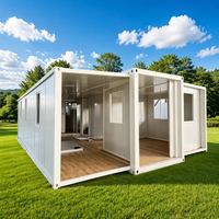 Maison conteneur extensible, étanche, isolée, insonorisée, résistante aux ouragans, de 20 pieds ou 40 pieds, pour dortoir de chantier