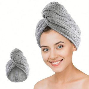 New Style Water Absorbent Soft <b>Bath</b> Thickened Pineapple Coral Velvet Double Layer Dry Hair Cap - Product Image 2