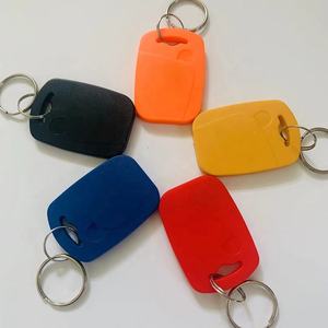 공장 가격 비접촉식 액세스 제어 키 카드 체인 RFID 125khz LF + 13.56mhz HF 이중 주파수 ABS RFID 키 태그 시계 줄 - Product Image 4