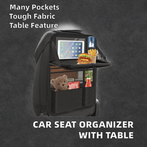 Aufbewahrung tasche für Autos itze aus <span class=keywords><strong>Oxford</strong></span>-Stoff mit kleinem Tischbrett-Organizer für Stuhl lehnen für Auto organisatoren - Product Image 2