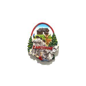 Aimant <span class=keywords><strong>de</strong></span> réfrigérateur personnalisé en résine 3D, fait main, écologique, Paris, New York, Tokyo, villes du monde, design personnalisé - Product Image 4