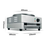 Machine à crêpes électrique en acier inoxydable