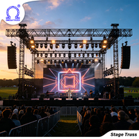 Sistema de Entramado de Aluminio Personalizable para Exteriores, Estructura de Entramado Resistente y Modular para Eventos Musicales y Exhibiciones