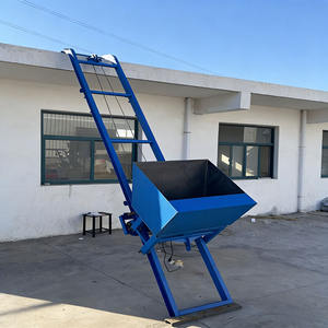 Treuil portable de 2000 kg pour la construction, convoyeur mécanique de type escalade pour béton et gravier, machine d'alimentation en béton - Product Image 5