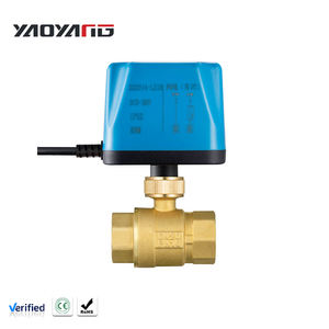 Valvola a Sfera Motorizzata a Due Vie IP52 Normalmente Chiusa 1/2\", 220V 12V 24V, 2 Fili, Sostitutiva per Elettrovalvola, Impermeabile - Product Image 1