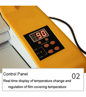 Bon prix Dtf Uv Printing Plotter Film Laminator pour rouleau de transfert de chaleur pour rouler le film Pet