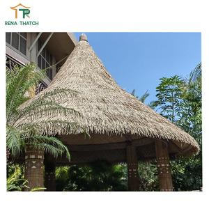 <span class=keywords><strong>Copertura</strong></span> per Tetto in Paglia Artificiale Resistente per Esterni, Gazebo <span class=keywords><strong>con</strong></span> Tetto in Paglia di Palma Plastica per Tegole in Paglia Coreane - Product Image 6